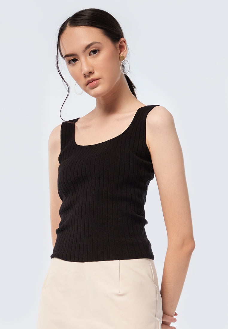 Sleeveless Knit Top