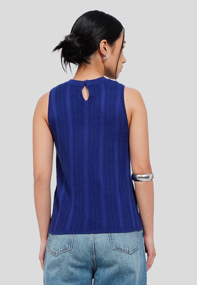 Textured Sleeveless Top