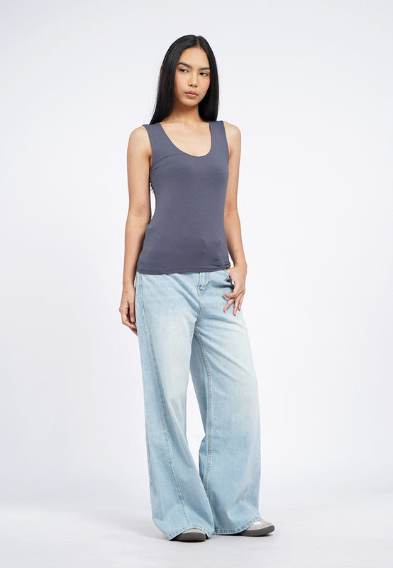Basic Fitted Tank Top