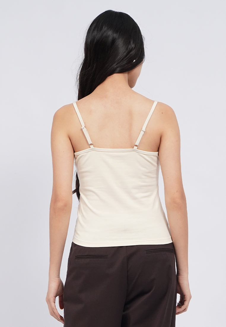 Fitted Camisole with Bra Pad