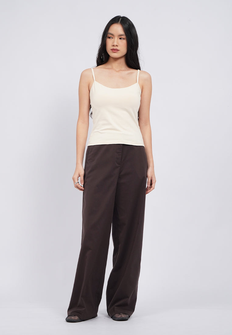 Fitted Camisole with Bra Pad