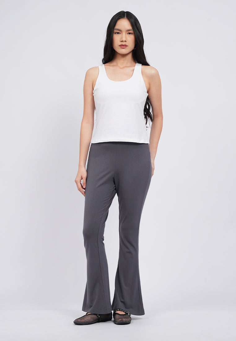 Round Neck Sleeveless Bra Top