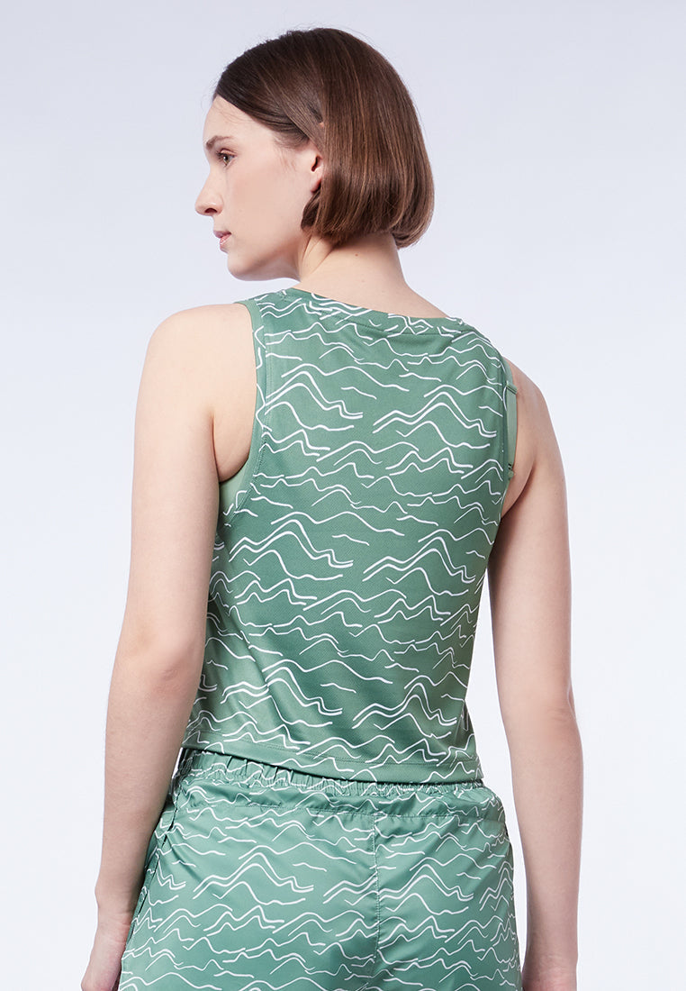 Printed Sleeveless Sport T-Shirt