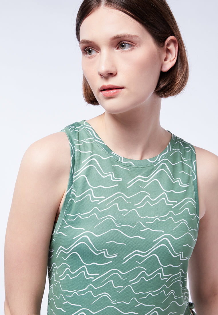Printed Sleeveless Sport T-Shirt