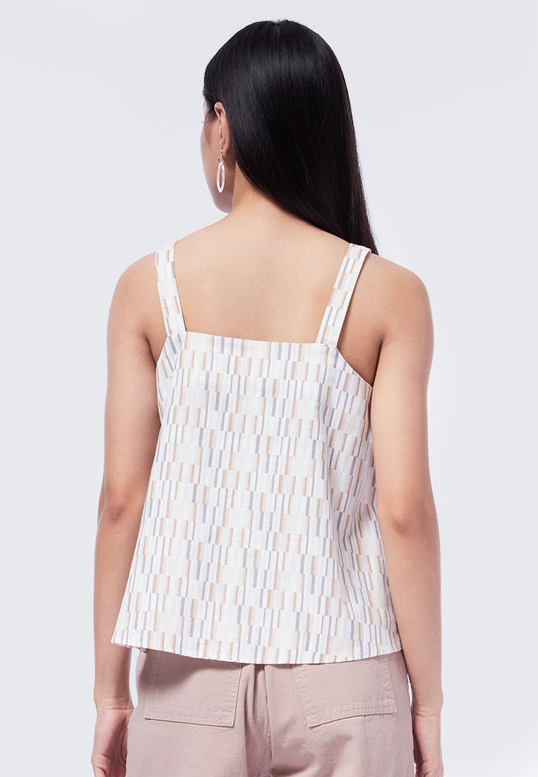 A-Line Printed Camisole