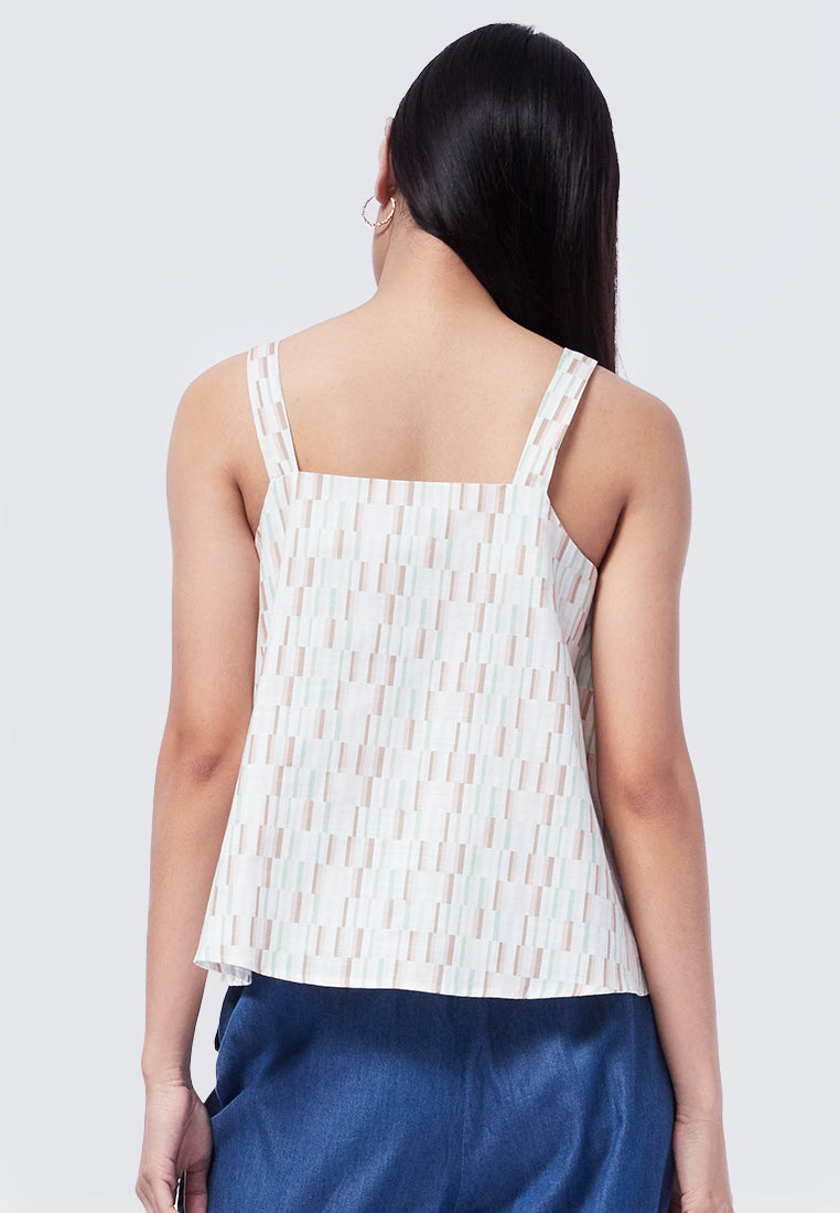 A-Line Printed Camisole
