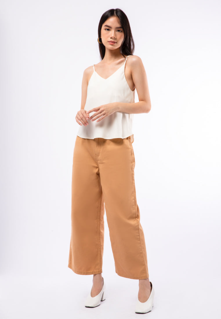 Regular Fit Sateen Camisole