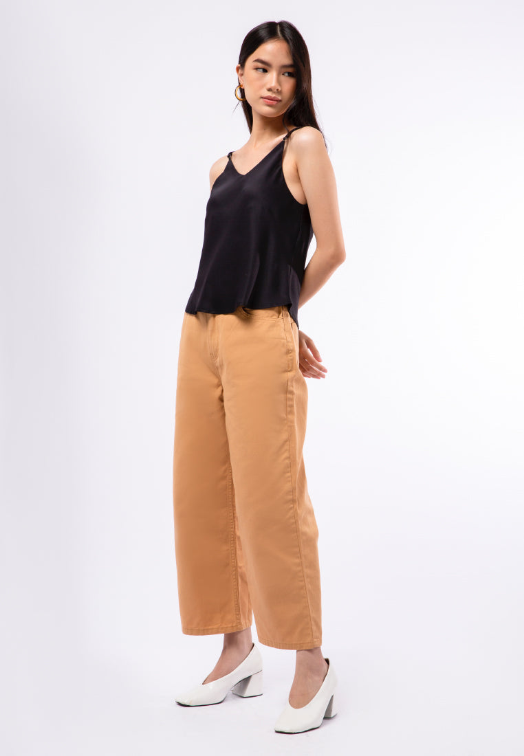 Regular Fit Sateen Camisole