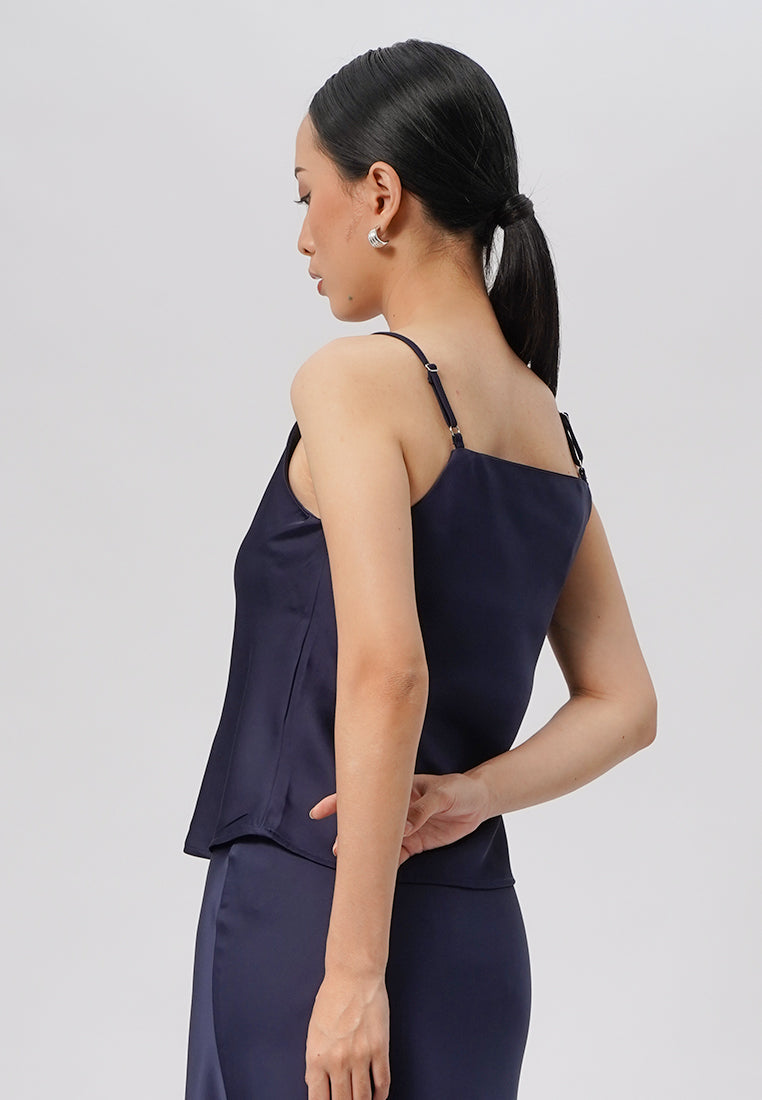 Cropped Silk Camisole