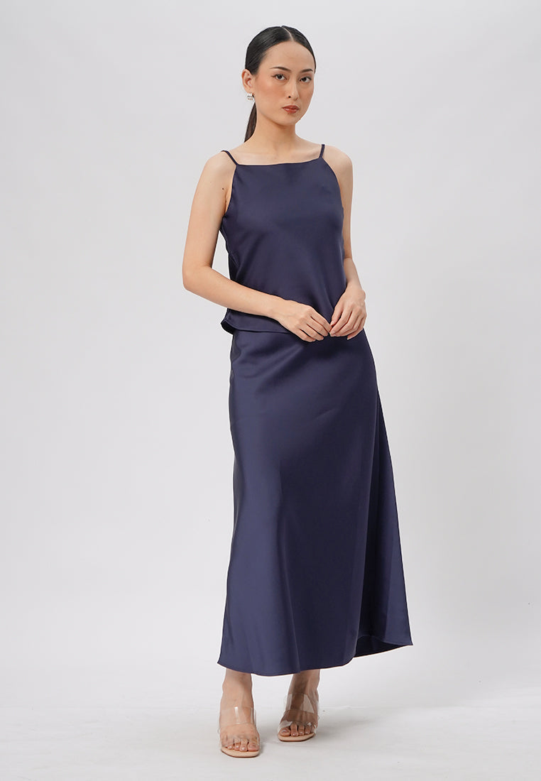 Cropped Silk Camisole