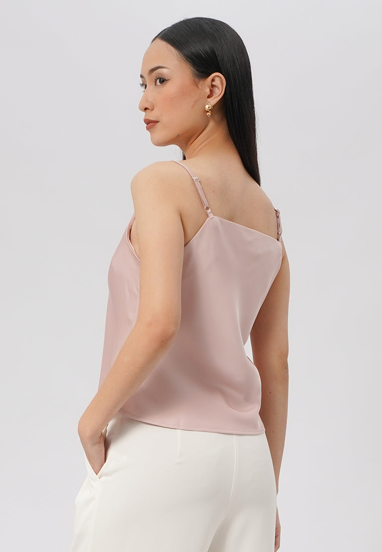 Cropped Silk Camisole