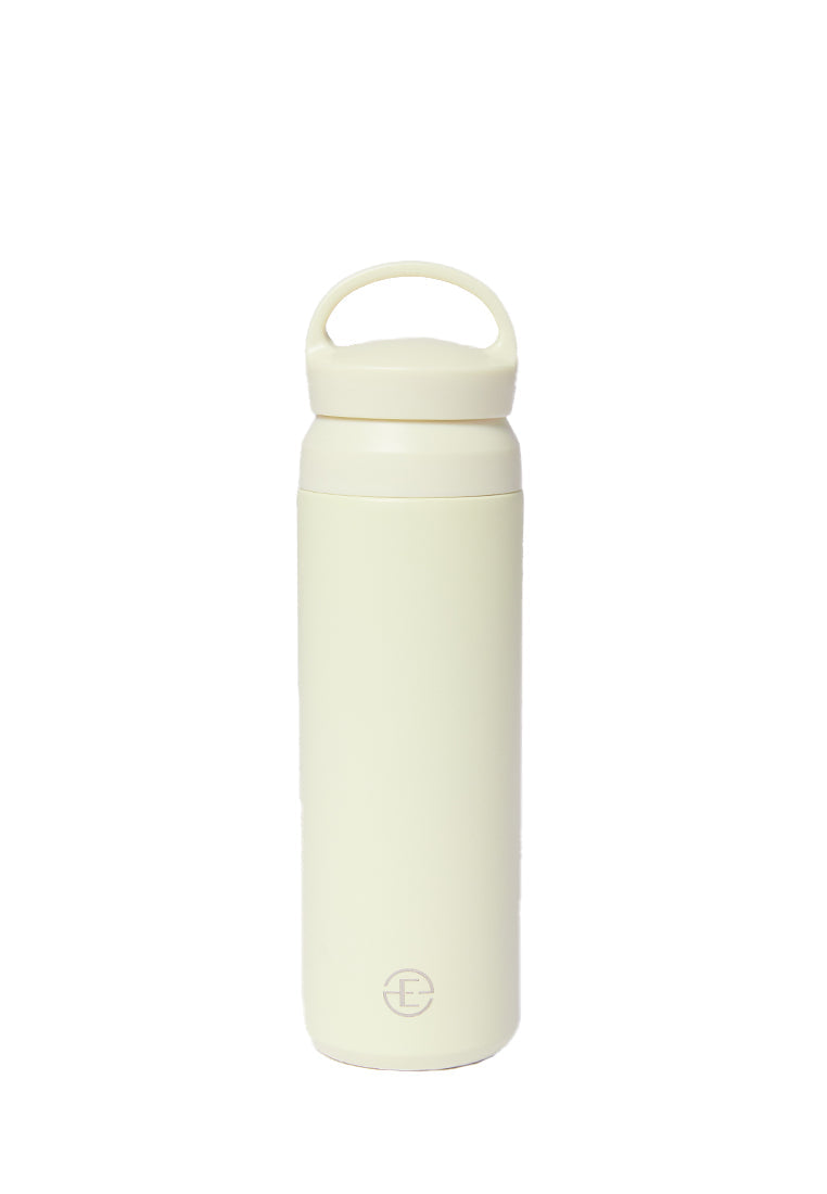 Off White Wide Mouth Tumbler