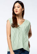 Cable Knit Vest