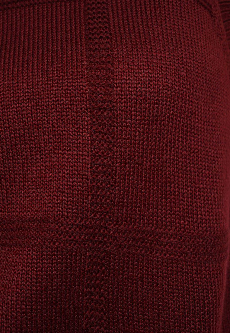 Windowpane Sleeveless Top