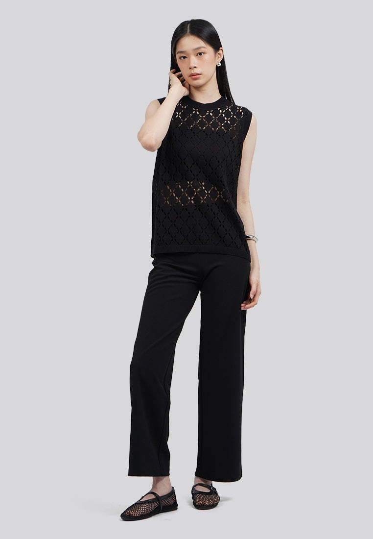 Diamond Knit Vest