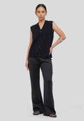 Knitted V-Neck Vest