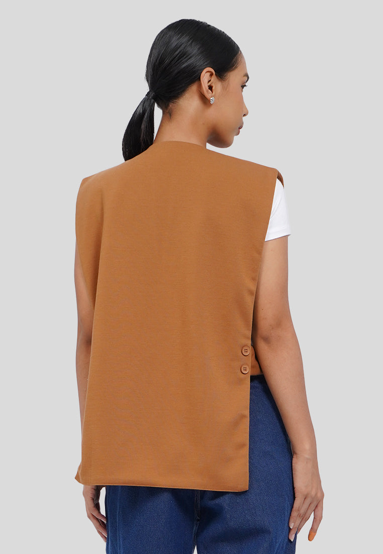 Open Side Knit Vest