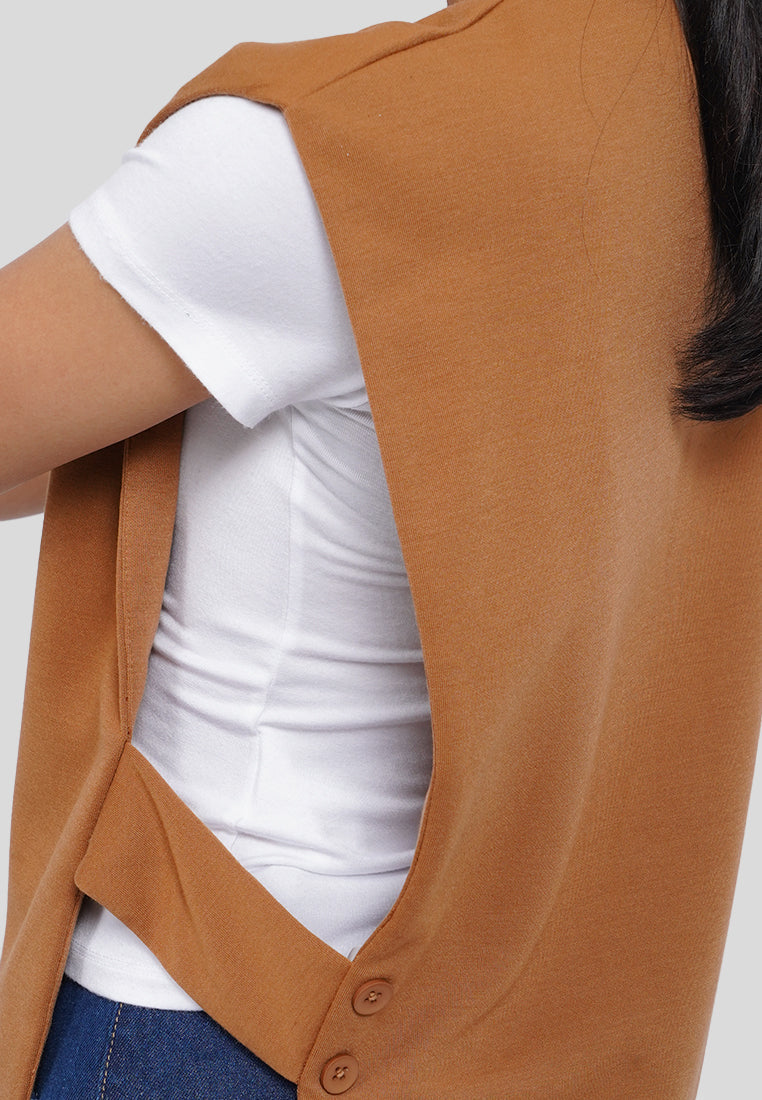 Open Side Knit Vest