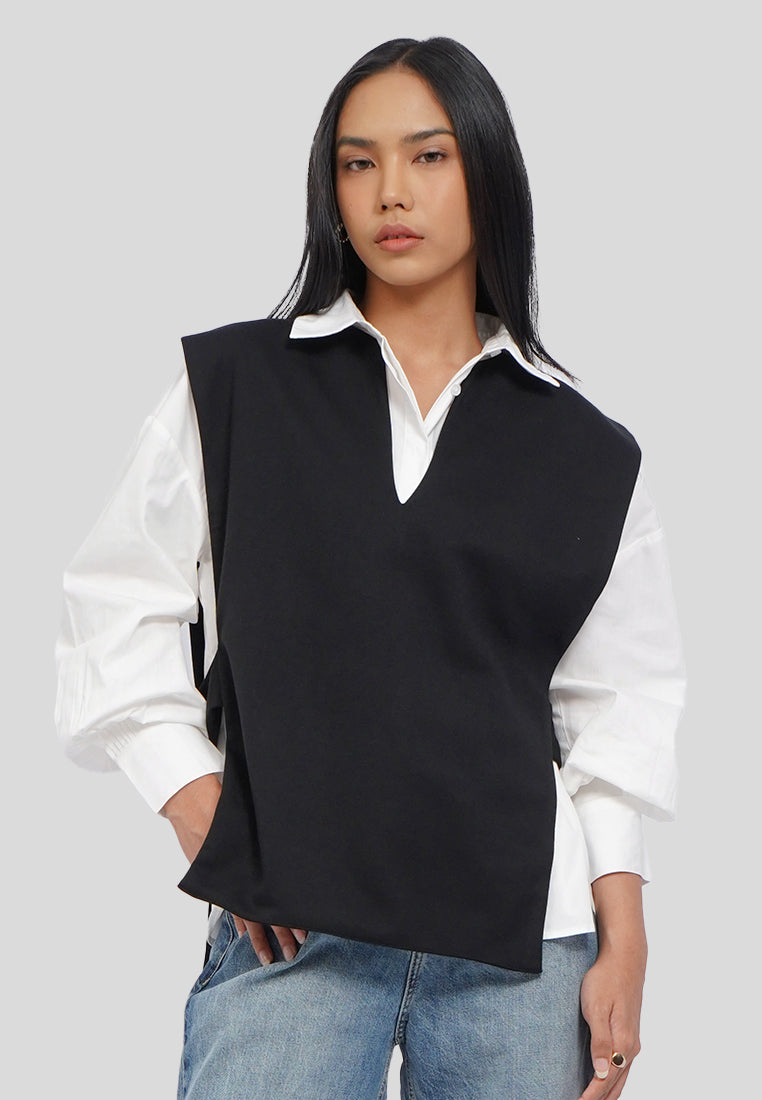 Open Side Knit Vest
