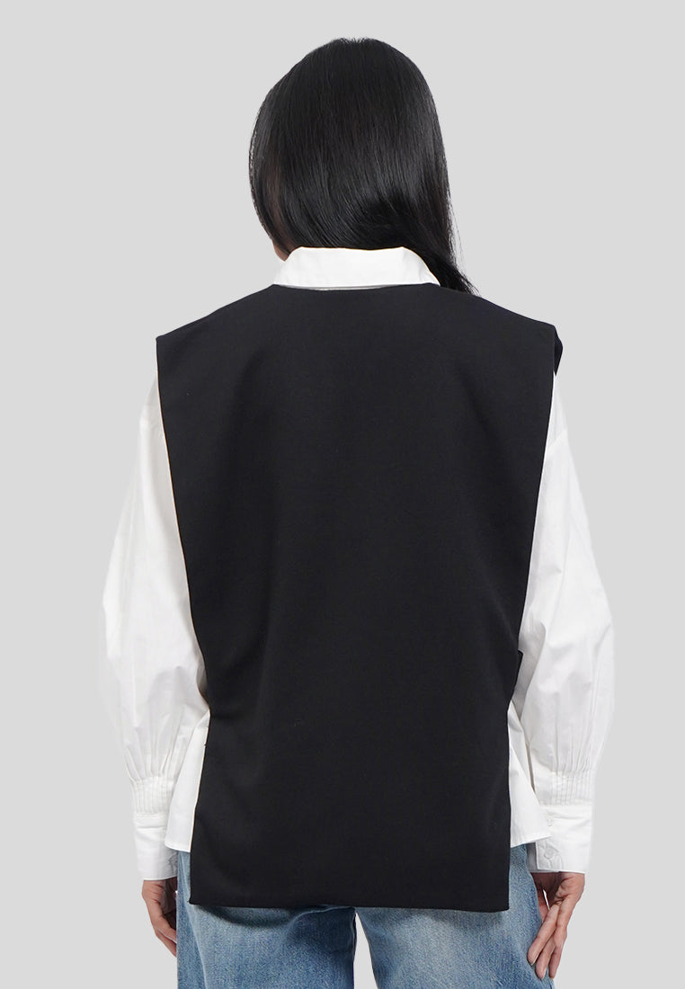 Open Side Knit Vest