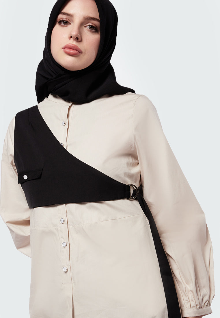Executive x Jenahara Asymmetric Vest