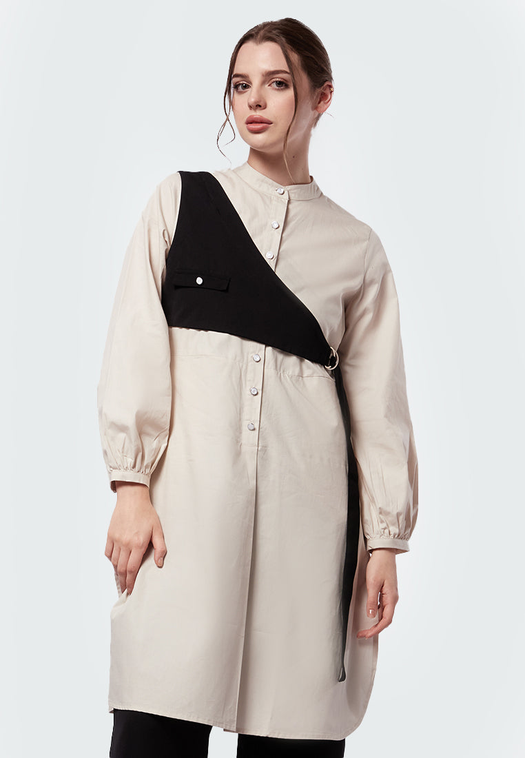 Executive x Jenahara Asymmetric Vest