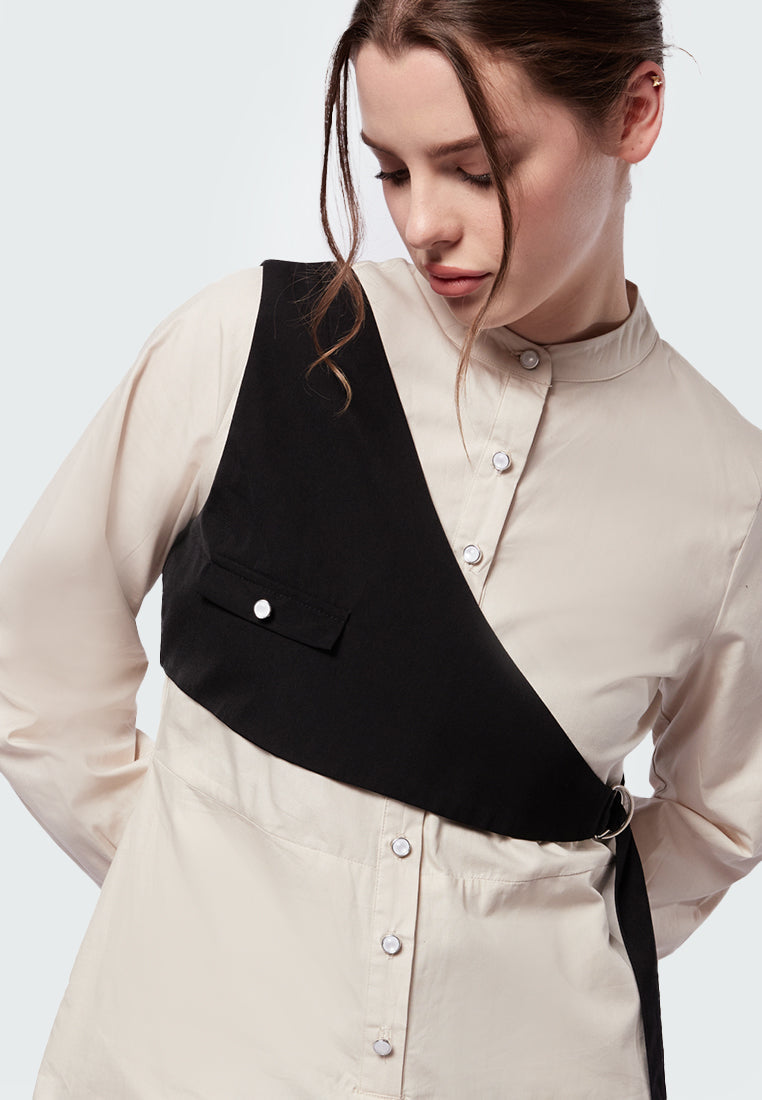 Executive x Jenahara Asymmetric Vest