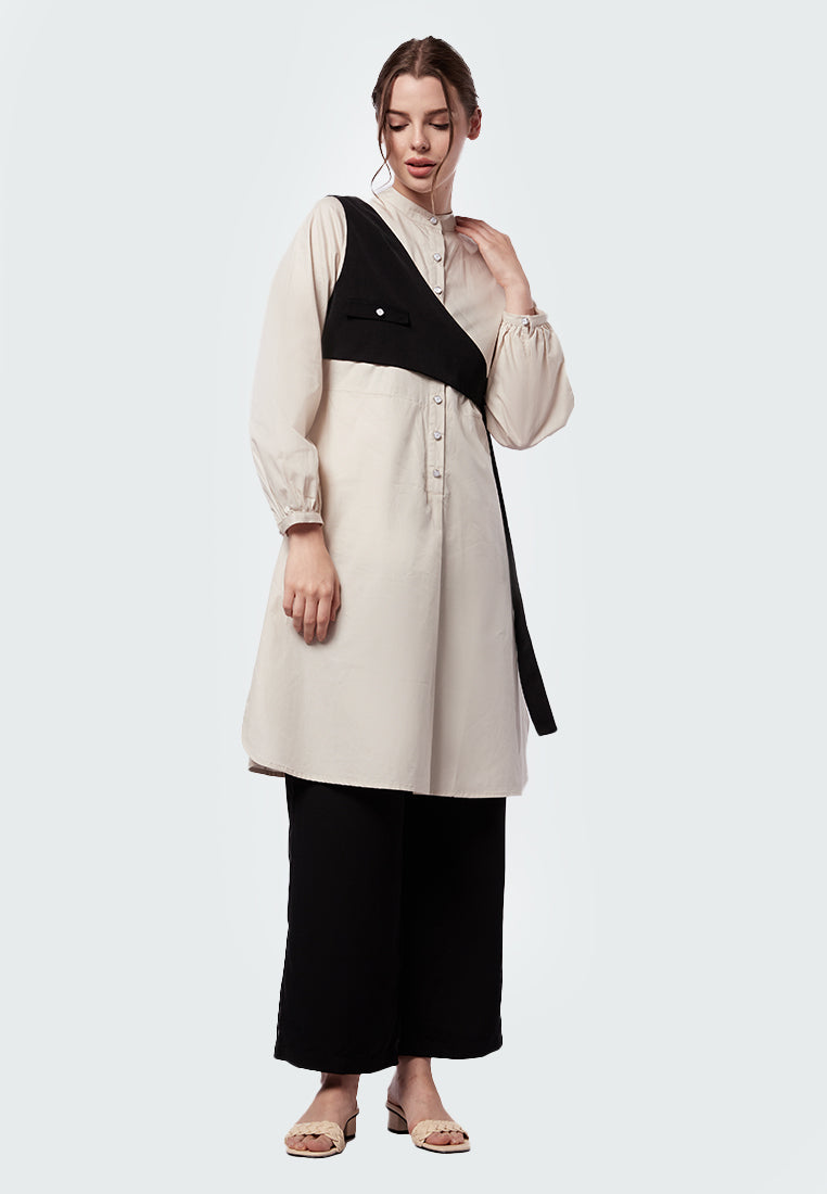 Executive x Jenahara Asymmetric Vest