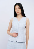 Semi Fit Tweed Vest
