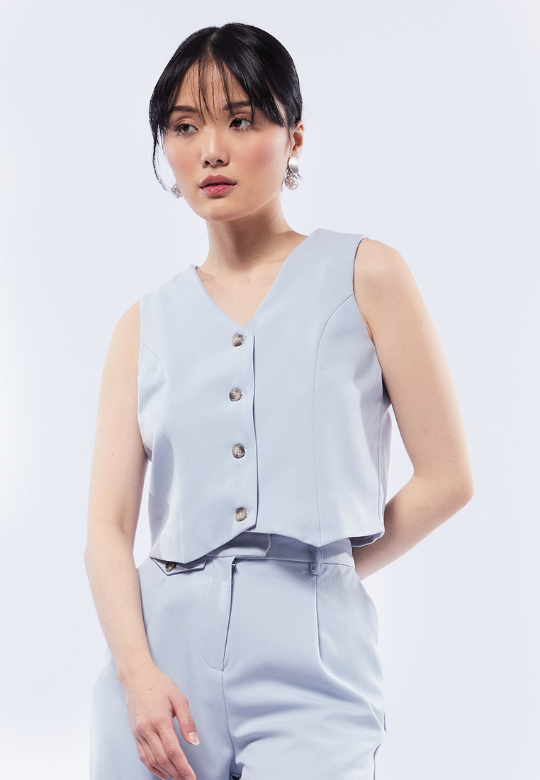Cropped Vest