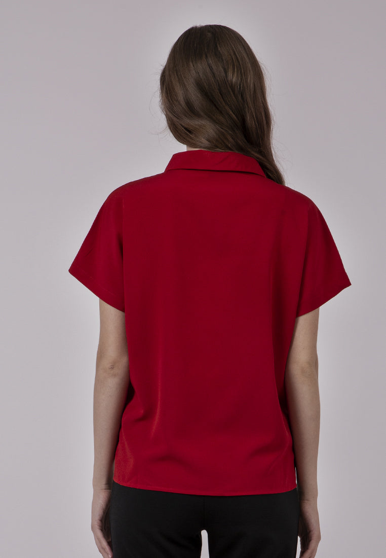 Short Sleeves Blouse