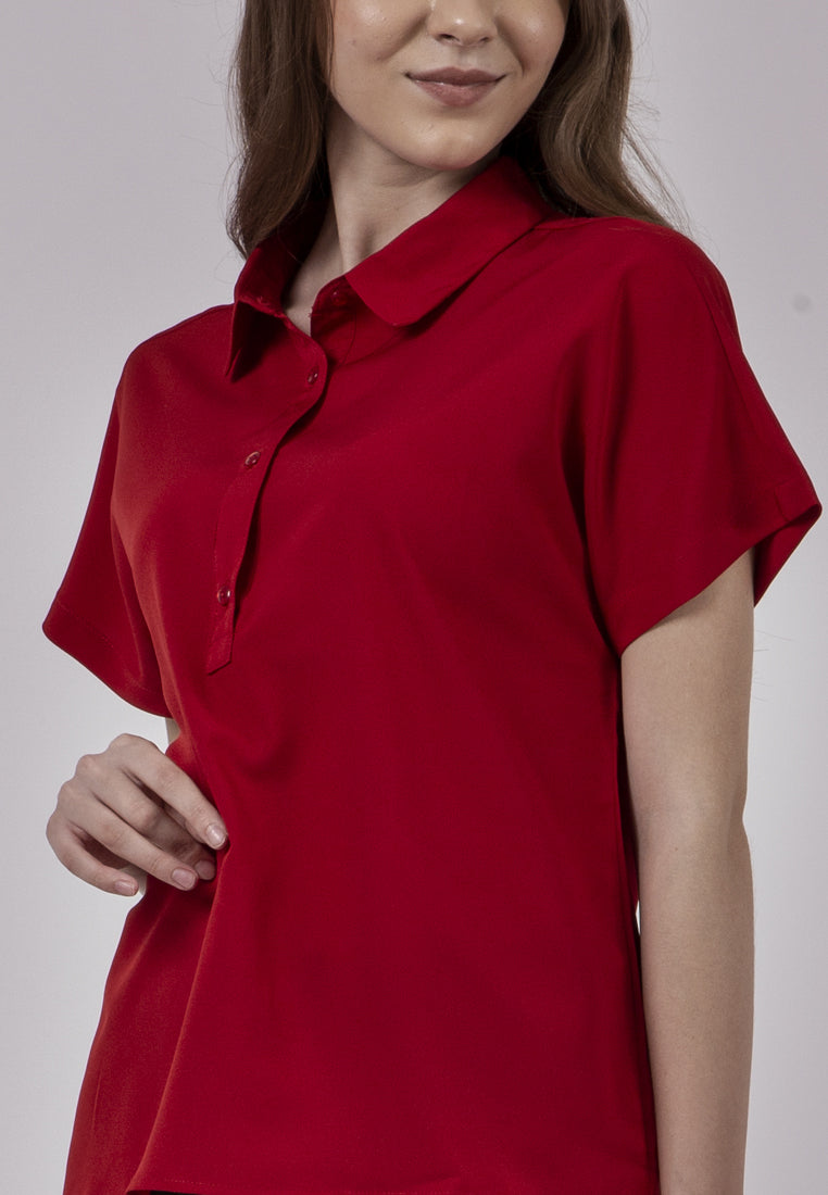 Short Sleeves Blouse