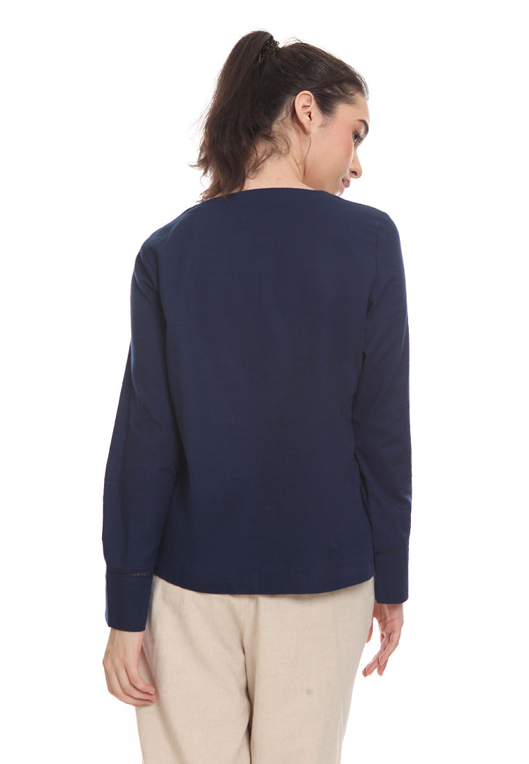 Long Sleeves Blouse