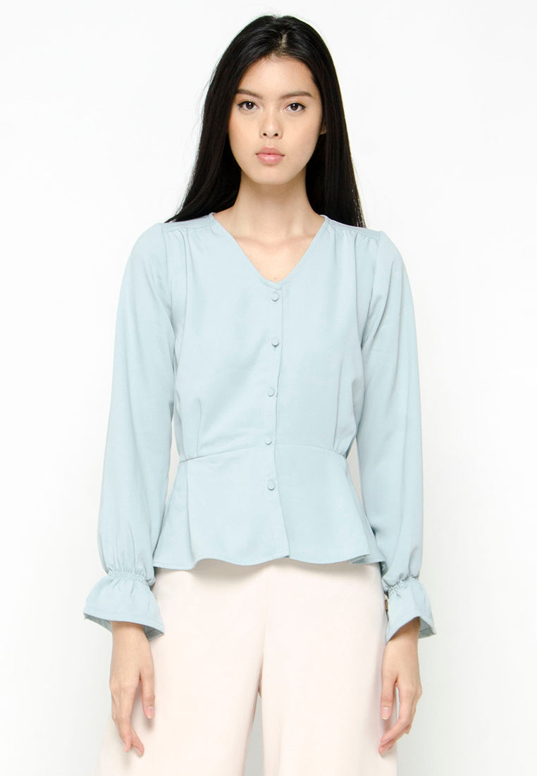 Ruffle Detailed Blouse
