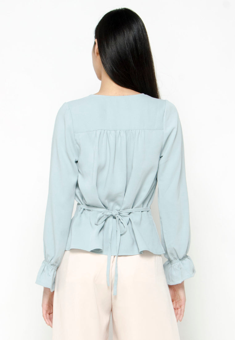 Ruffle Detailed Blouse