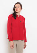 Pocketed Detail Blouse
