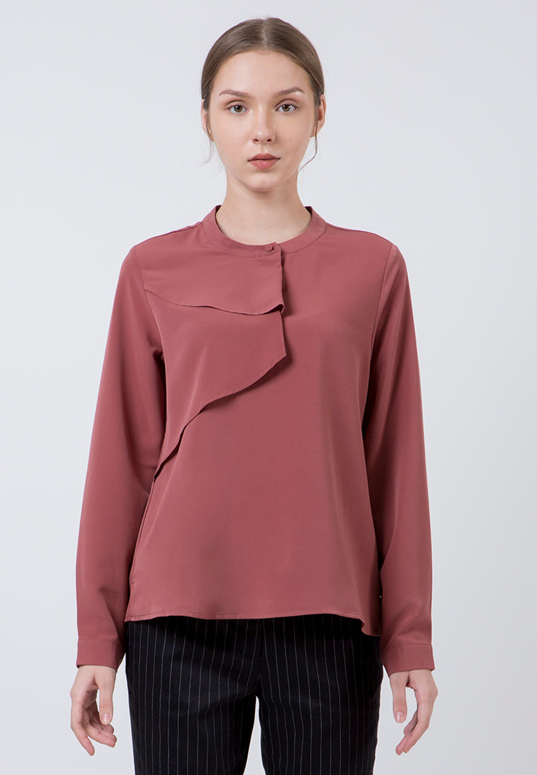 Long Sleeves Blouse Signature 20D014