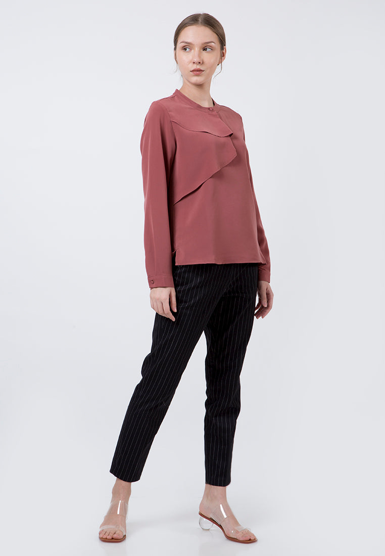 Long Sleeves Blouse Signature 20D014