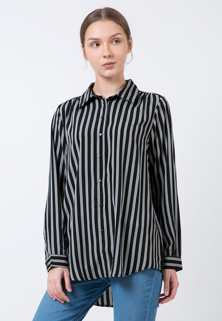 Stripes Shirt L/S Key Item