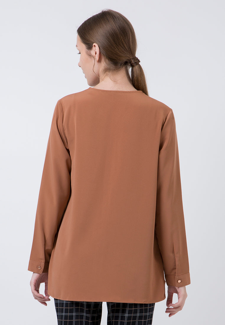 Long Sleeves Blouse Key Item 20D083