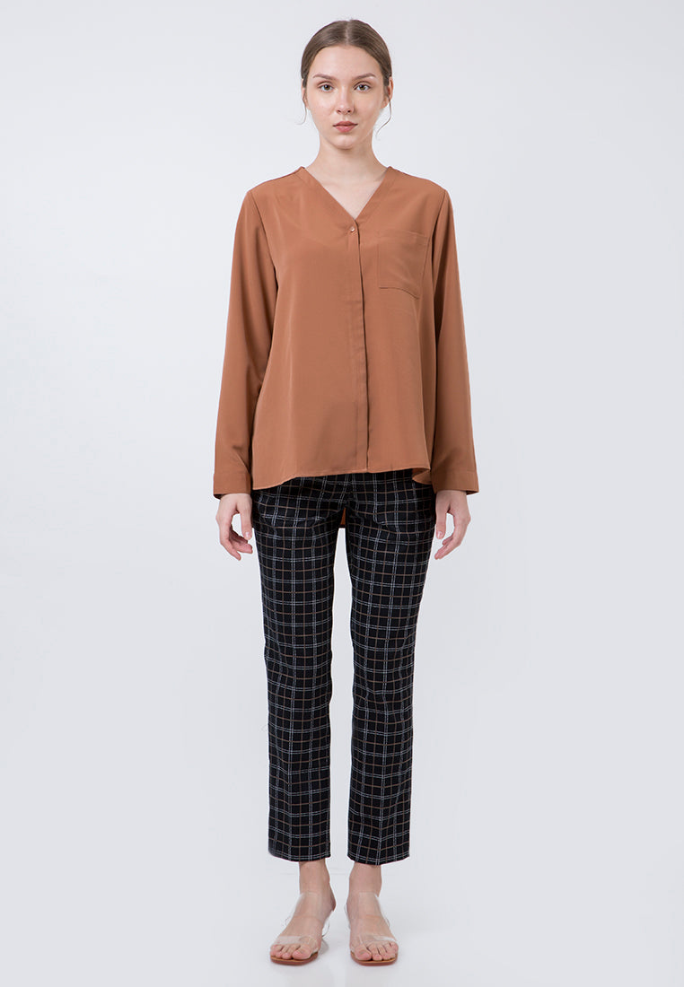 Long Sleeves Blouse Key Item 20D083