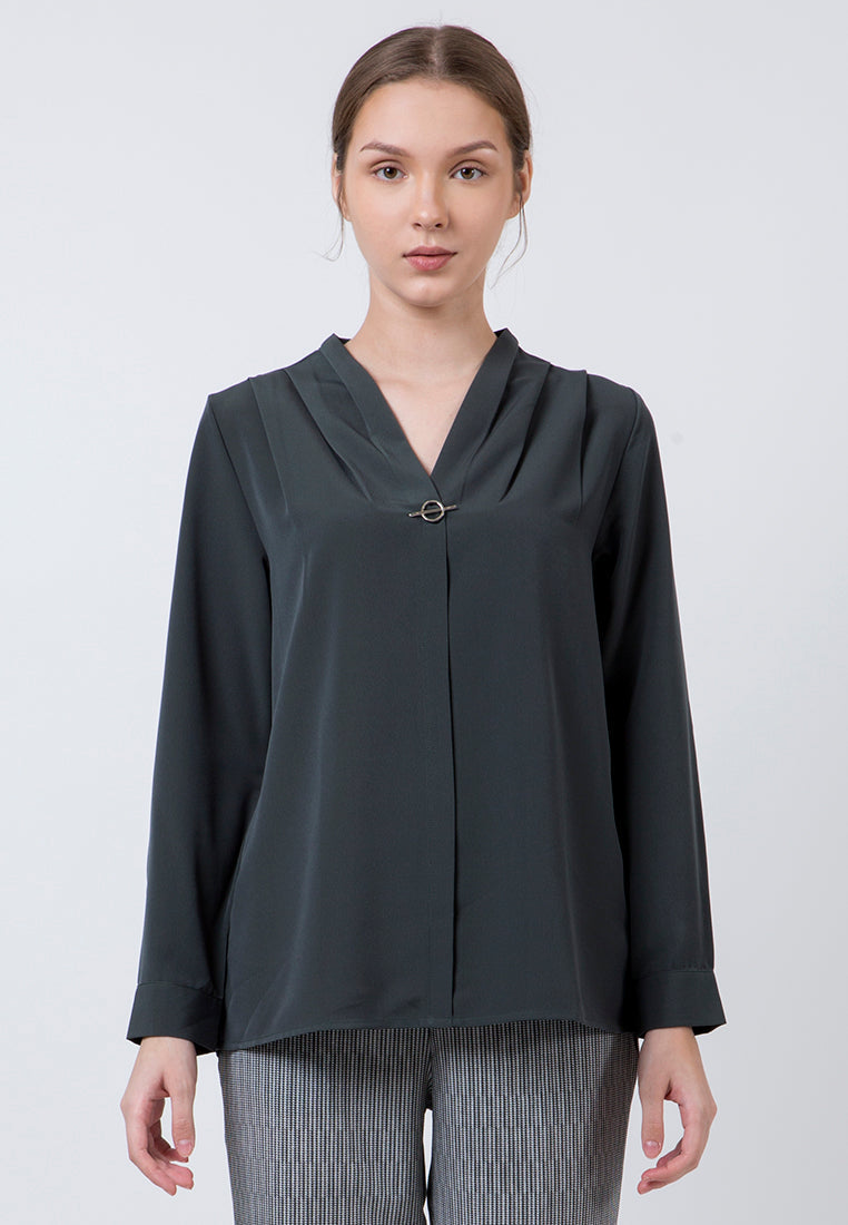 Long Sleeves Blouse Signature 20D132