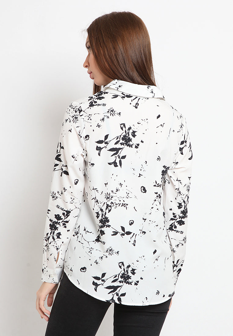 Printed Long Sleeves Shirt