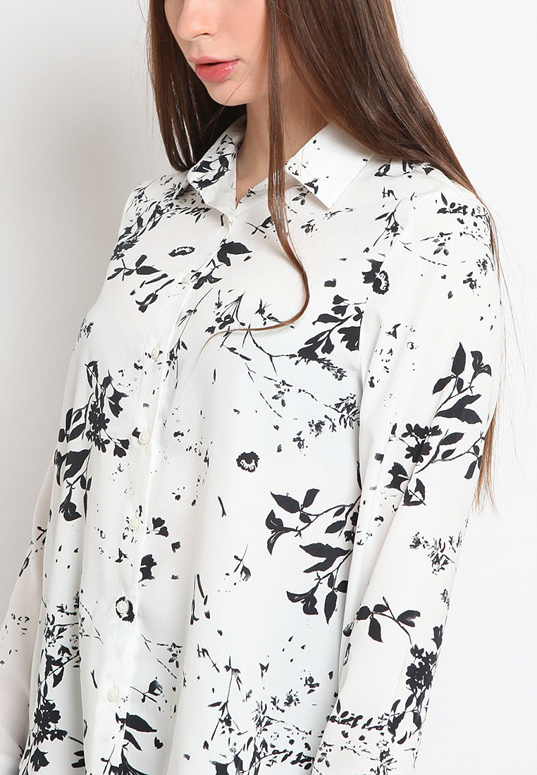 Printed Long Sleeves Shirt