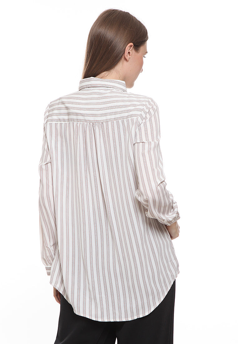 striped long sleeve shirt