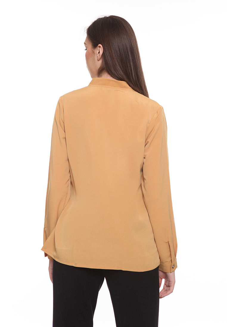 V-neck blouse