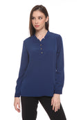 V-neck blouse