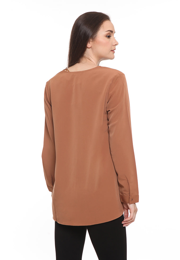 V-neck Blouse