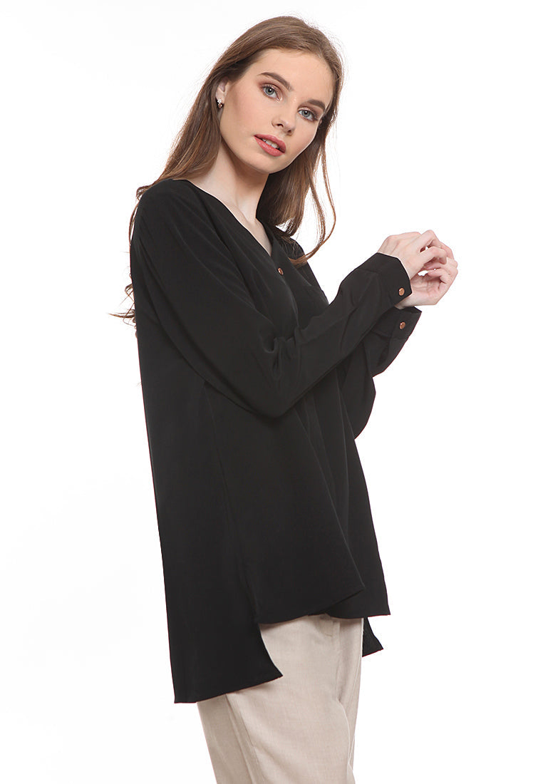 V-neck Blouse