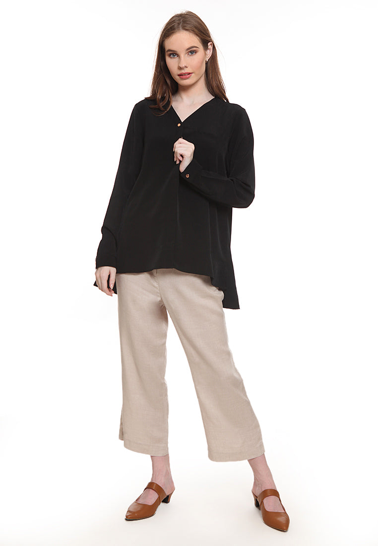 V-neck Blouse